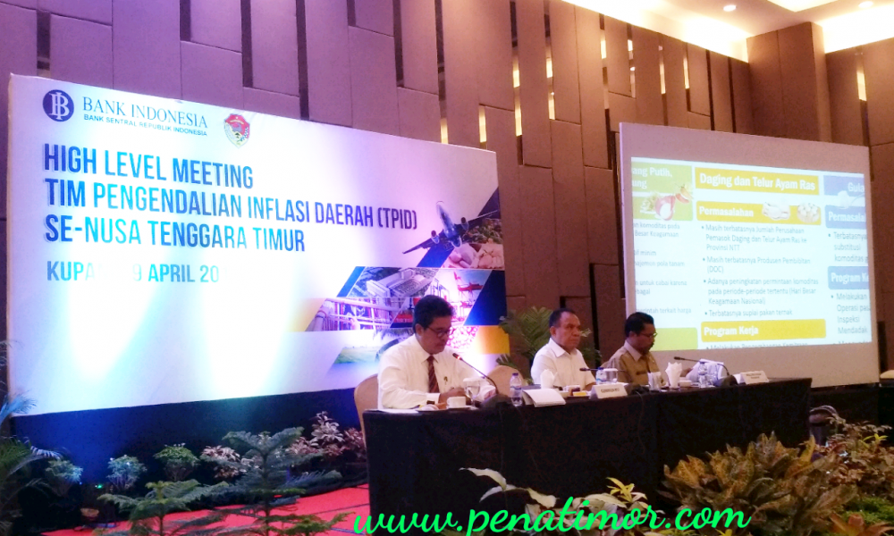 TPID Se-NTT Bahas Strategi Pengendalian Inflasi 2018