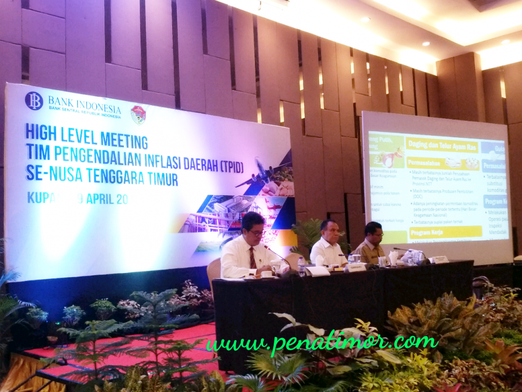 TPID Se-NTT Bahas Strategi Pengendalian Inflasi 2018