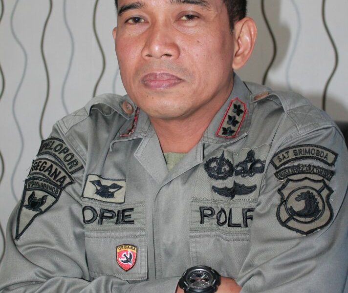 Personel Brimob di Perbatasan Dapat Motor Patroli