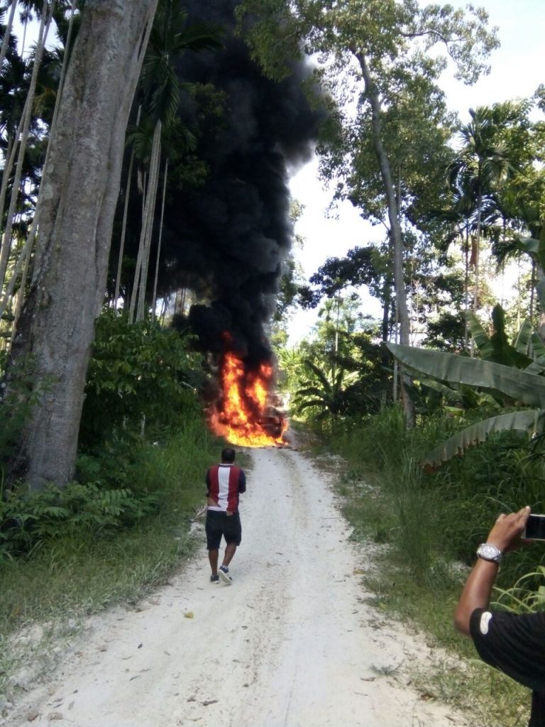Mobil Dinas Wagub Hangus, Ini Penjelasan Karo Umum