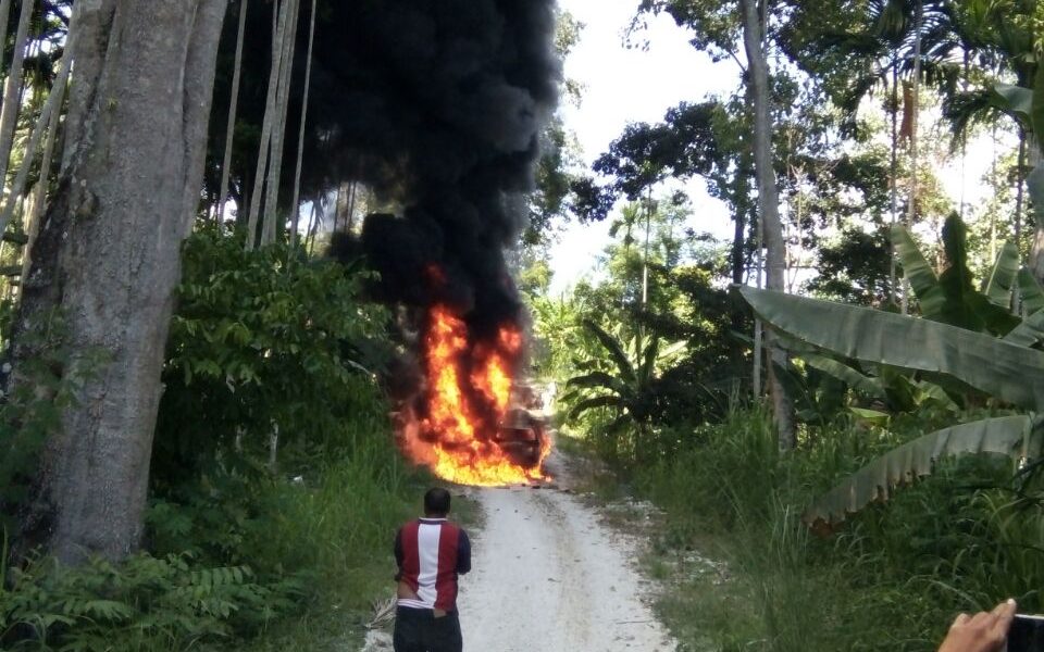 Mobil Dinas Wagub Hangus, Ini Penjelasan Karo Umum
