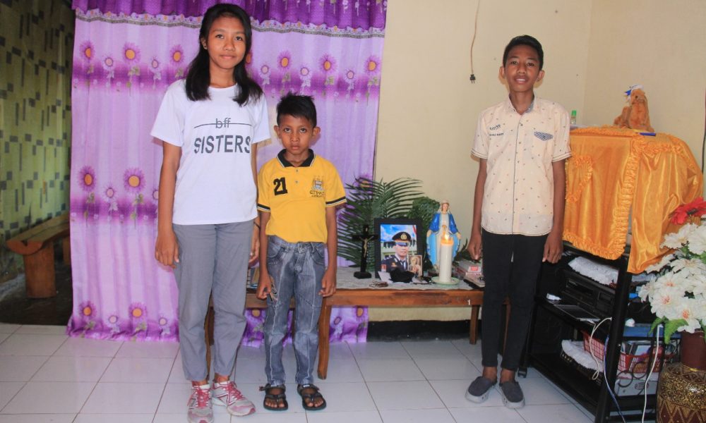 Anggota Meninggal, Anaknya Diasuh Kapolda NTT