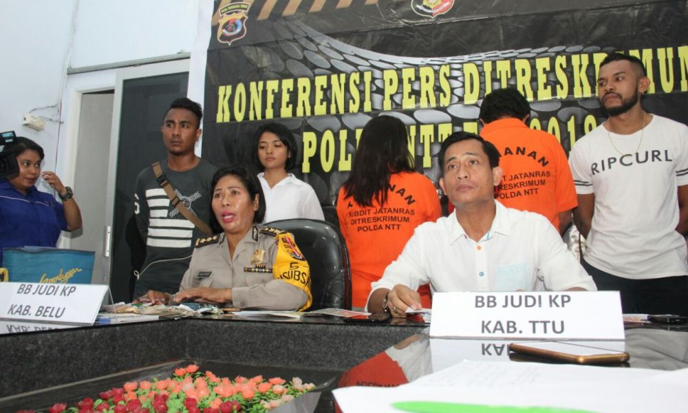 Subdit Jatanras Polda NTT Ungkap Judi KP di Belu dan TTU