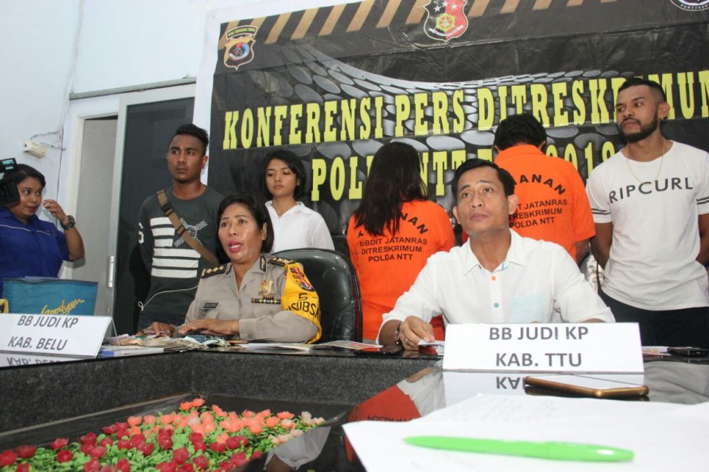 Subdit Jatanras Polda NTT Ungkap Judi KP di Belu dan TTU