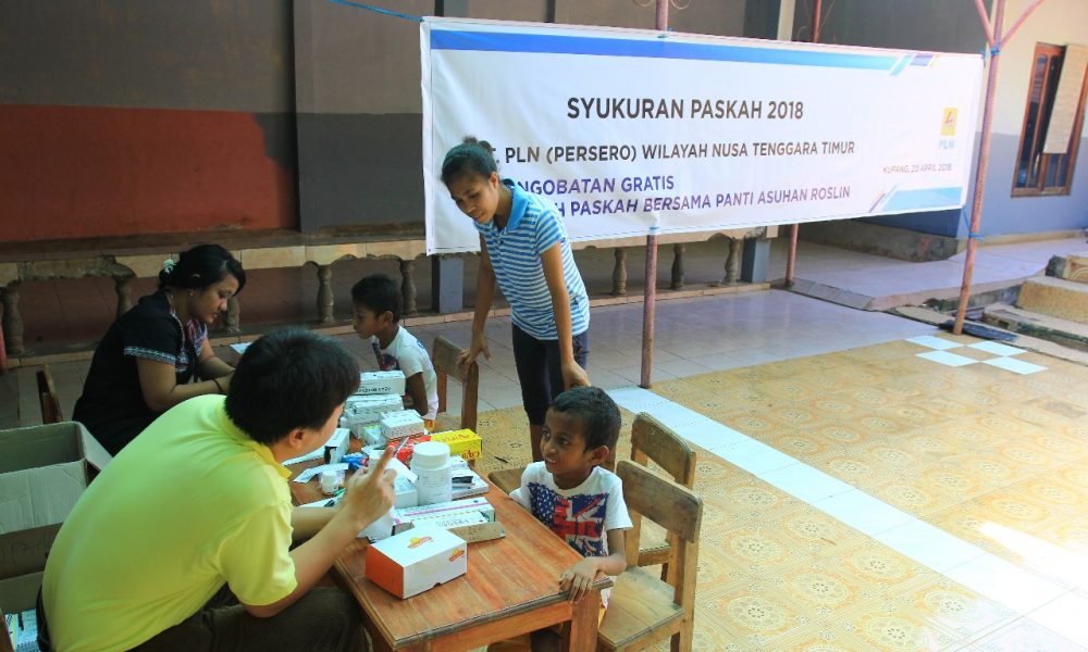 Peringati Paskah, PLN NTT Gelar Pengobatan Gratis Peringati Paskah, PLN NTT Gelar Pengobatan Gratis