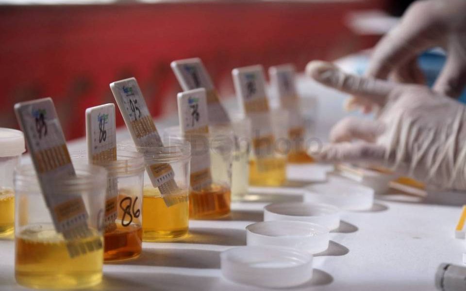 Mendadak, Puluhan Pegawai BNNP NTT Dites Urine