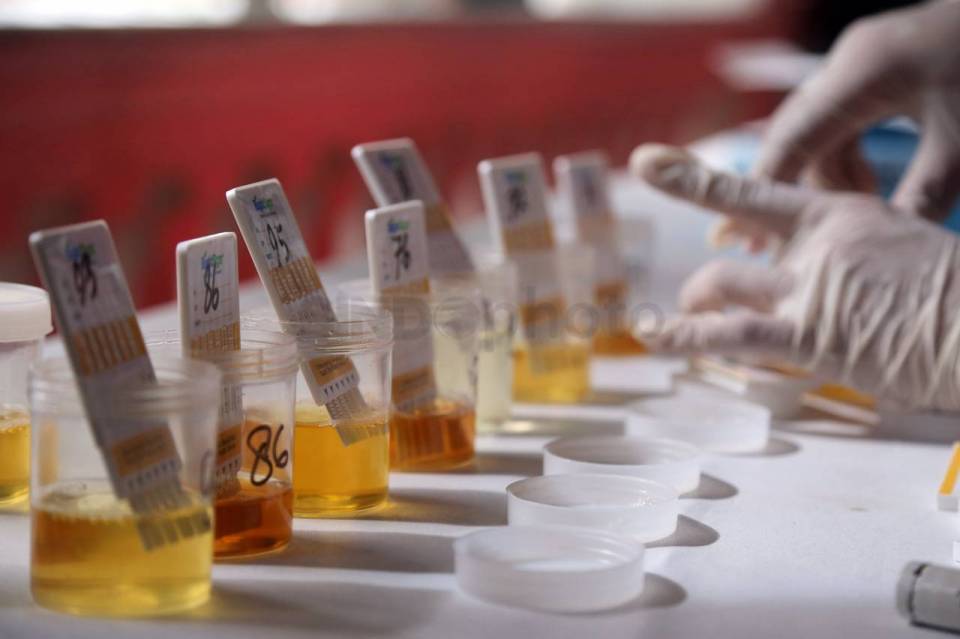 Mendadak, Puluhan Pegawai BNNP NTT Dites Urine
