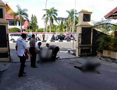 3 Terduga Teroris di Mapolda Riau Terkapar Didor Polisi