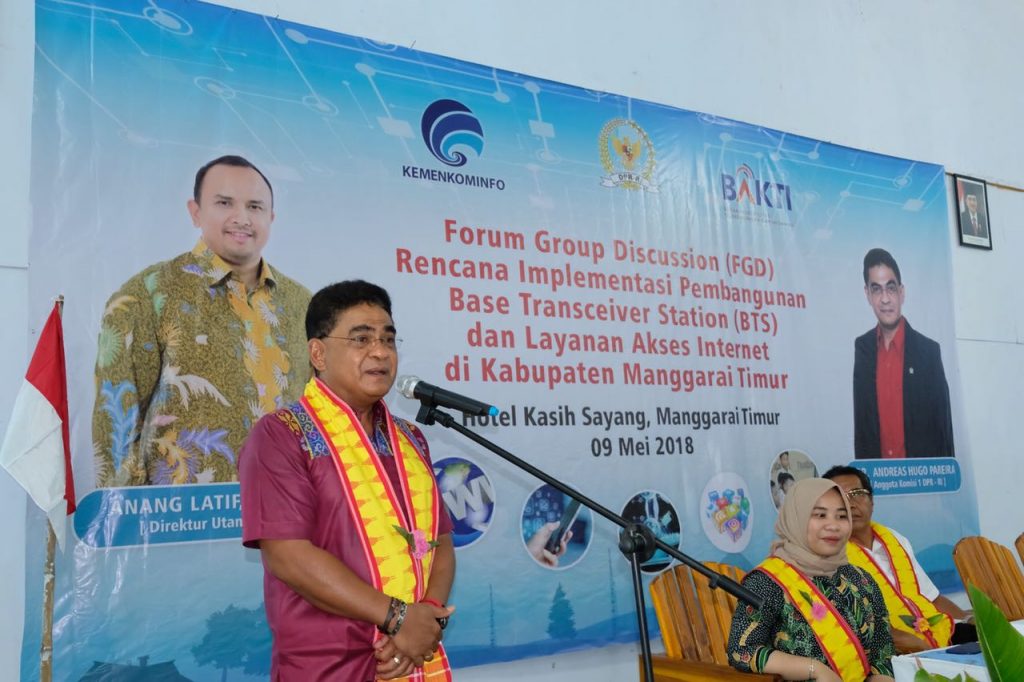 AHP-BAKTI Segera Bangun BTS dan Akses Internet di Manggarai Timur