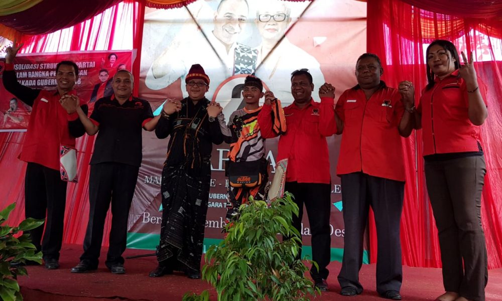 Di Hadapan Sekjen PDIP, Rinto Sae Bakar Semangat Pendukung Marhaen