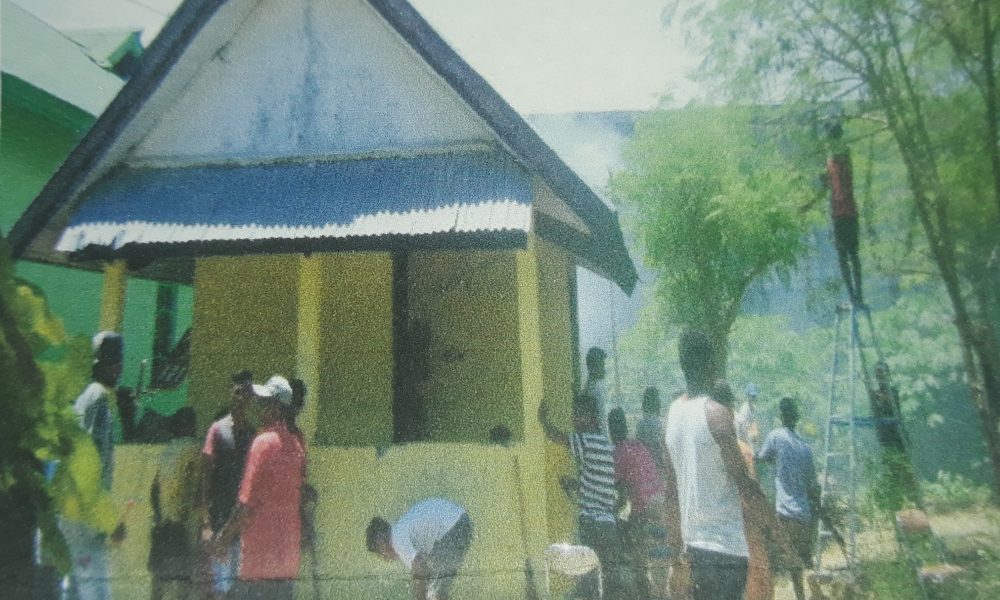 Polisi Tempati Poskam Danau Ina Lasiana