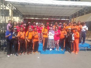 Polda Gelar Jalan Santai Libatkan Masyarakat, Hadiah Utama 9 Unit Motor