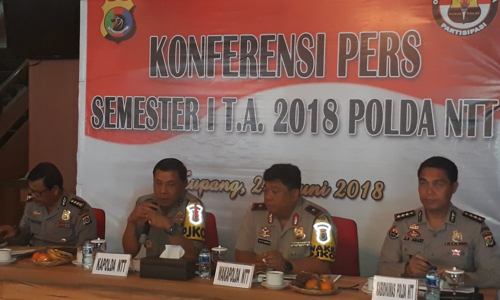 Pelanggaran Anggota Polda NTT Menurun