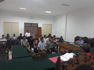 Hakim Vonis Tujuh Warga China Bersalah