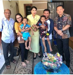 Aktivitas Perdana, Kajati NTT Kunjungi Anak Richard Mantolas