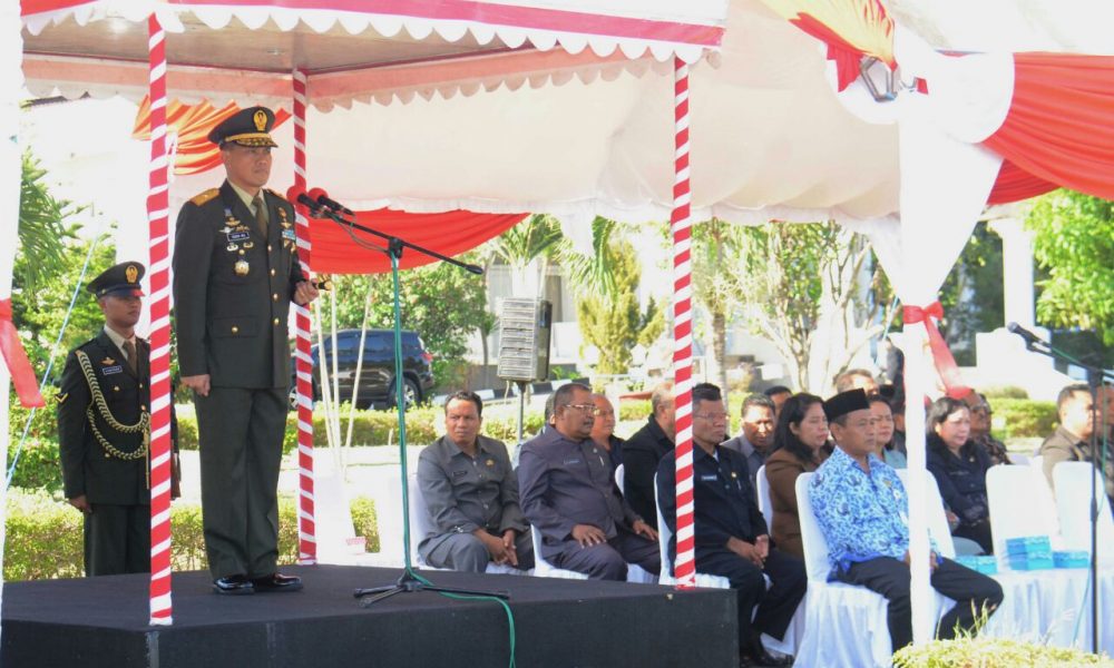 Danrem: Pancasila Berkah dari Tuhan, Wajib Diamalkan