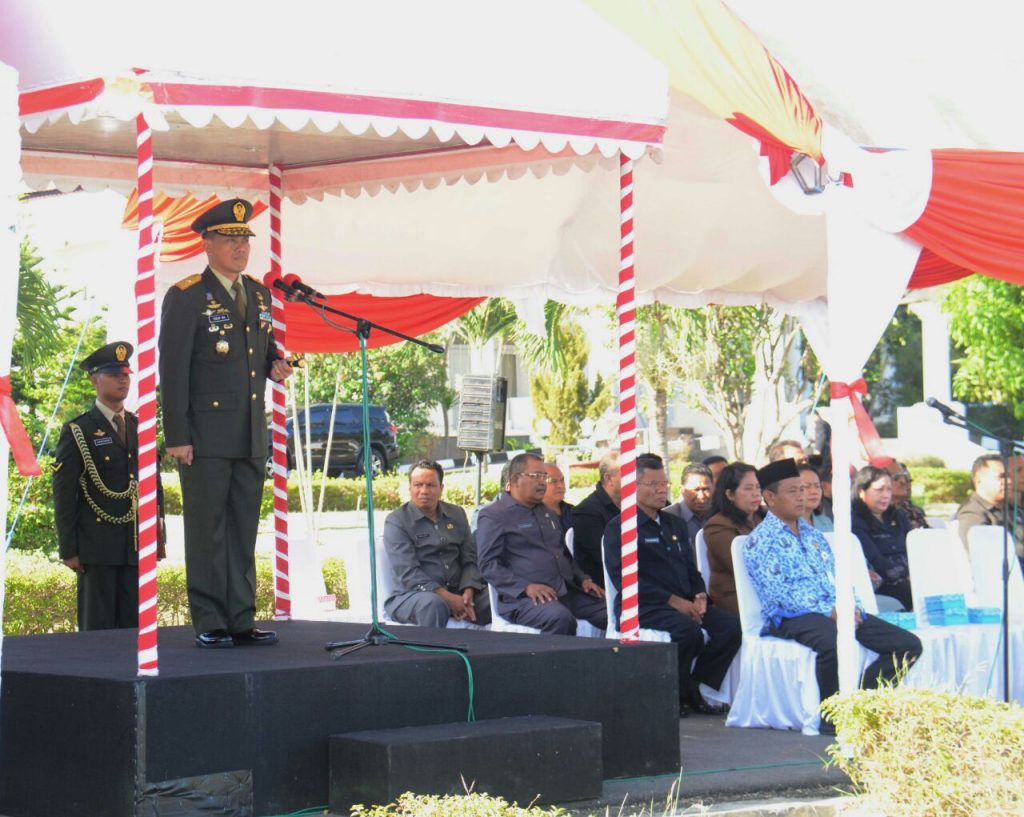 Danrem: Pancasila Berkah dari Tuhan, Wajib Diamalkan