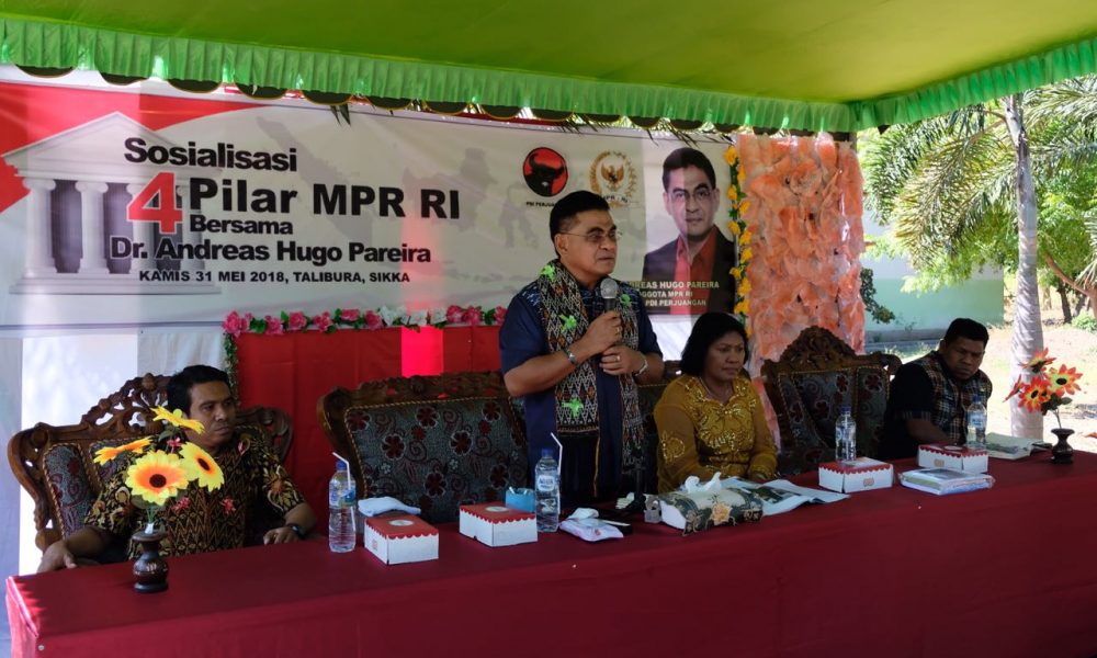 Tangkal Radikalisme, AHP Sosialisasi Empat Pilar di Talibura