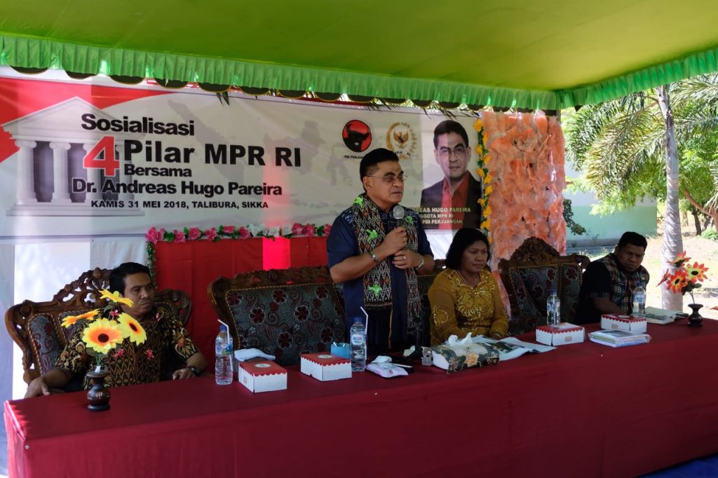 Tangkal Radikalisme, AHP Sosialisasi Empat Pilar di Talibura