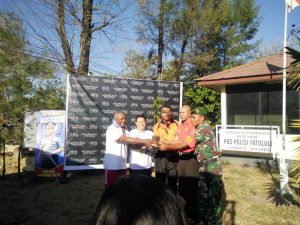 HUT Bhayangkara, Polresta Tanam 50 Anakan Pohon di Fatululi