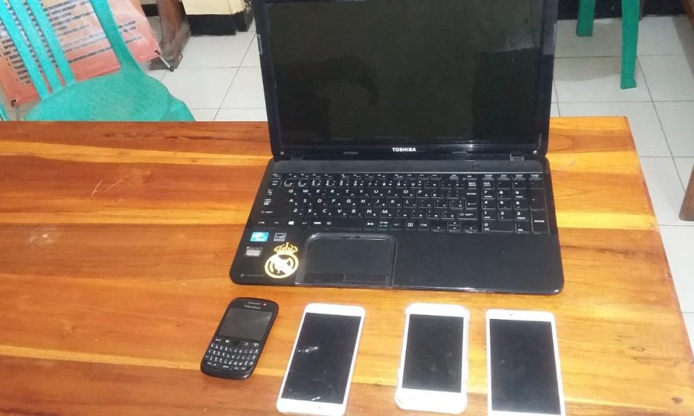 Sindikat Curi HP, Empat Pelaku Ditangkap