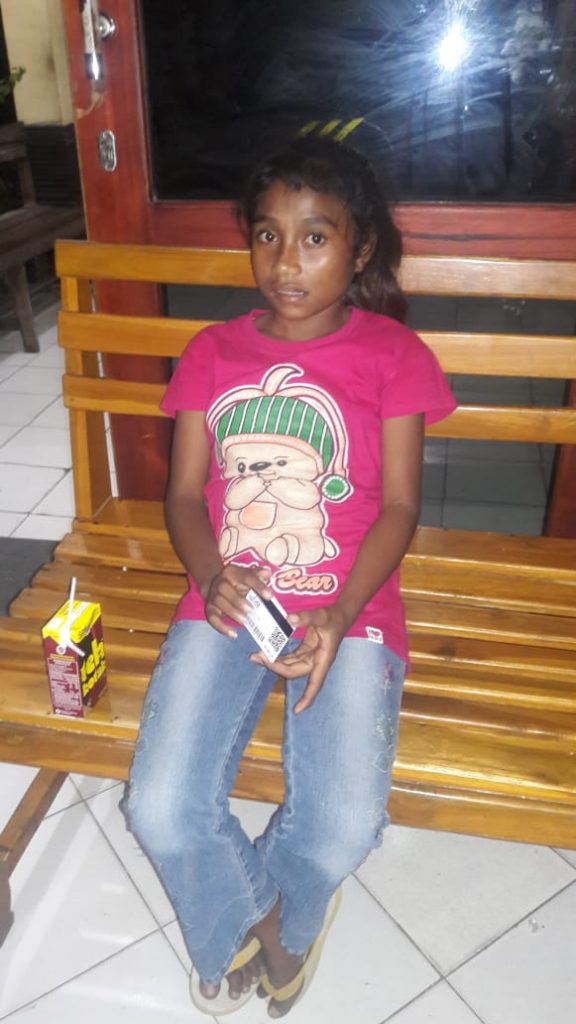 Gadis Cilik Diduga Korban Penculikan Diamankan Sekuriti Transmart, Diserahkan ke Polsek Oebobo