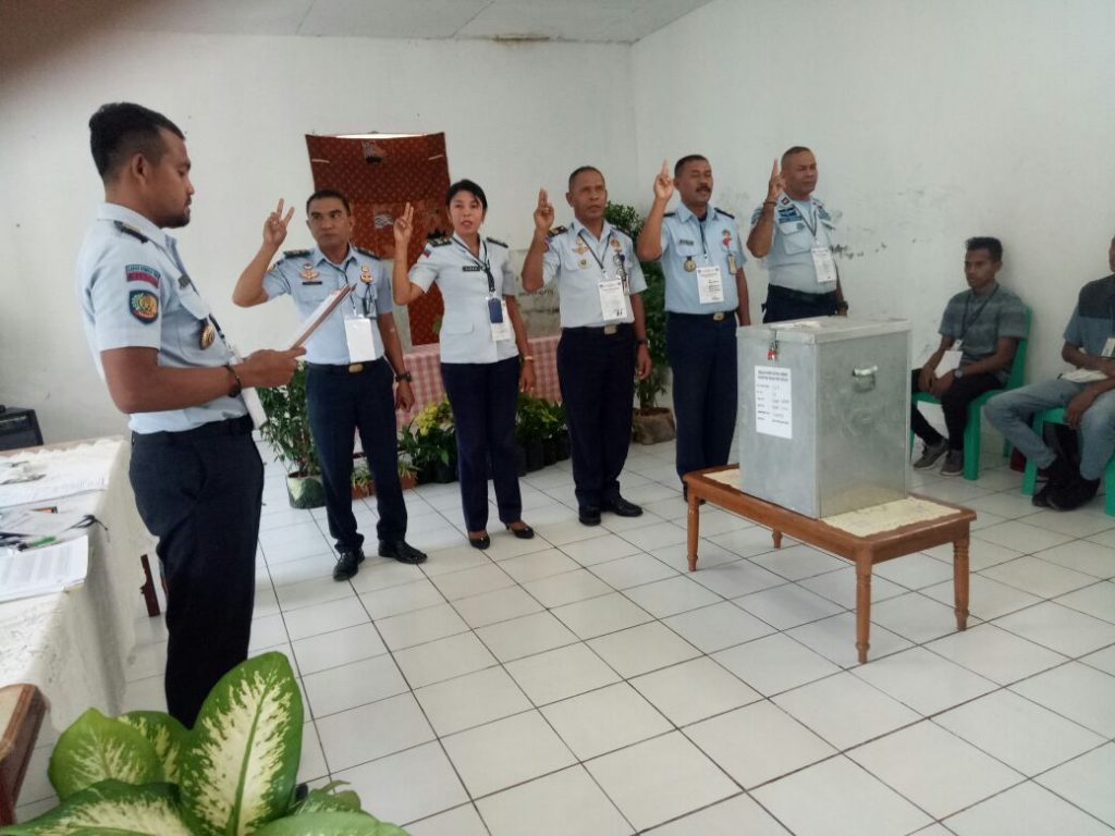 Pilkada, Rutan dan Lapas Wanita Kupang Gabung Satu TPS