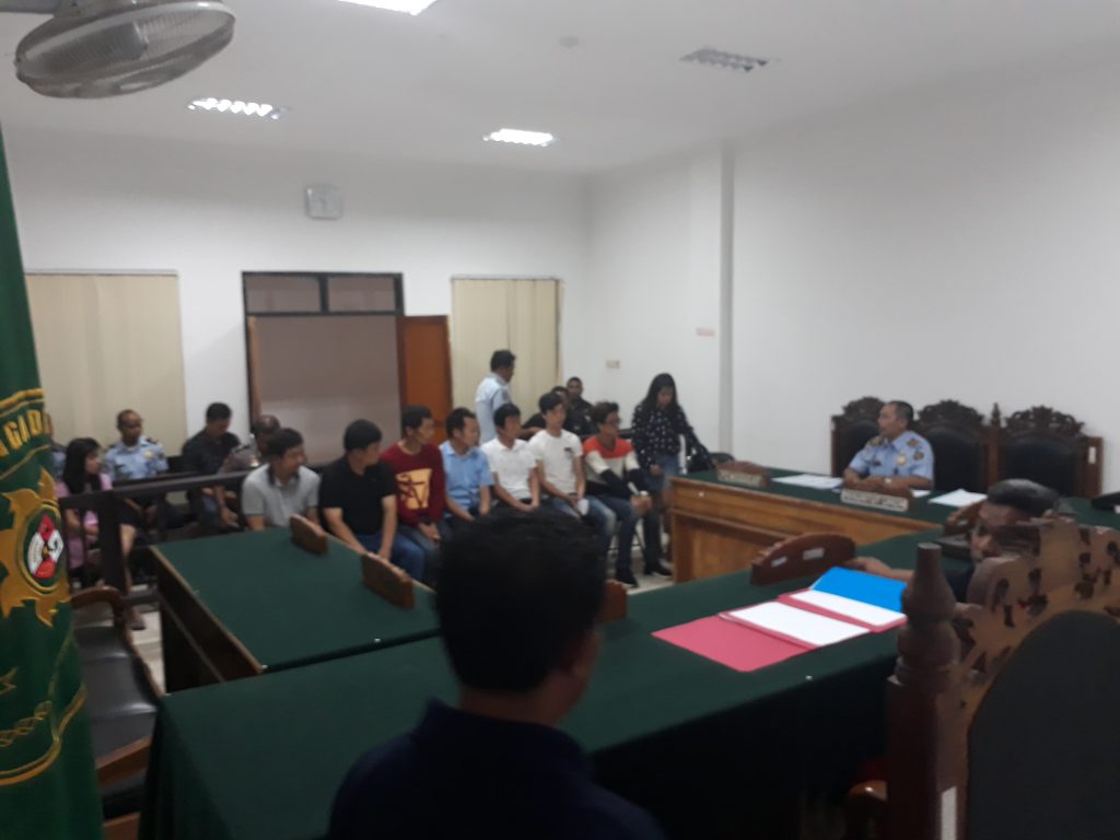 Tujuh Warga China Bayar Denda Rp 105 Juta