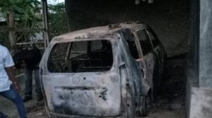 Polisi Lacak Pelaku Bakar Mobil dan Serang Rumah Ketua Panwaslu