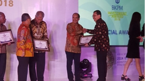 Penyelenggara PTSP Terbaik, Wali Kota Kupang Dapat Award dari BKPM Pusat
