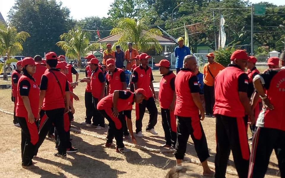 Meriah, Penutupan Pekan Olahraga Sambut HBA di Kejati NTT