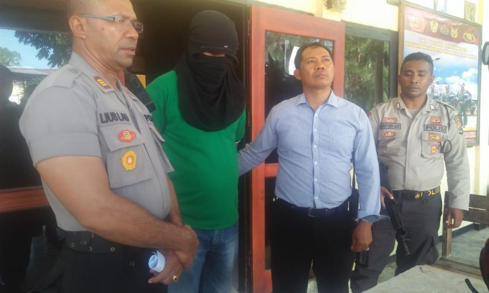 Polsek Oebobo Bekuk Pencuri yang Beraksi di Parkiran Polda NTT
