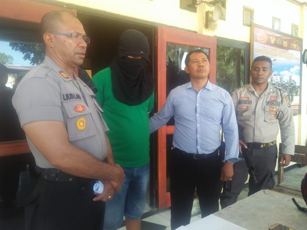 Polsek Oebobo Bekuk Pencuri yang Beraksi di Parkiran Polda NTT