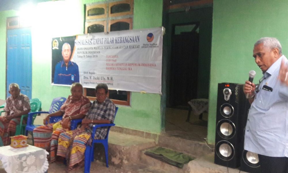 Jacki Uly Terima Aspirasi Warga Kota Kupang