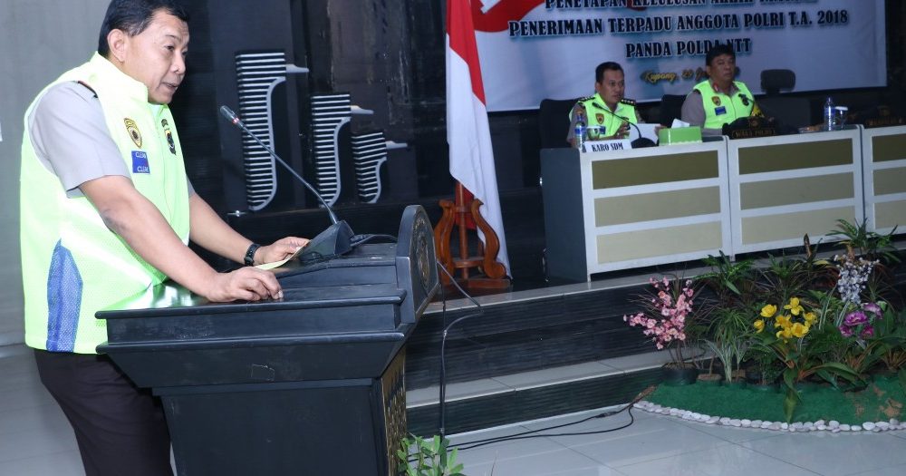 Polda NTT Berangkatkan 4 Catar Akpol dan 7 Casis Tamtama