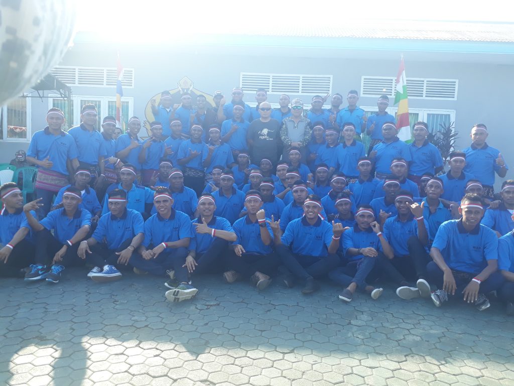 Meriah, Senam Poco-Poco di Lapas Kupang, Pecahkan Rekor Dunia