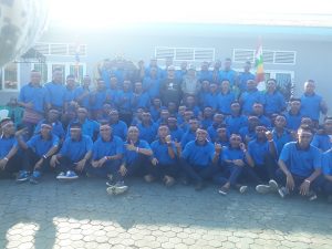 Meriah, Senam Poco-Poco di Lapas Kupang, Pecahkan Rekor Dunia