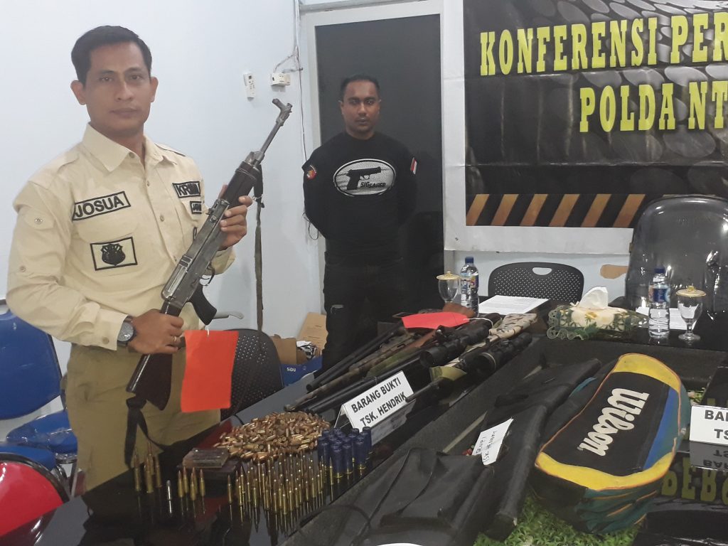 Tersangka Pemilik Senjata Api Ilegal Ajukan Penangguhan