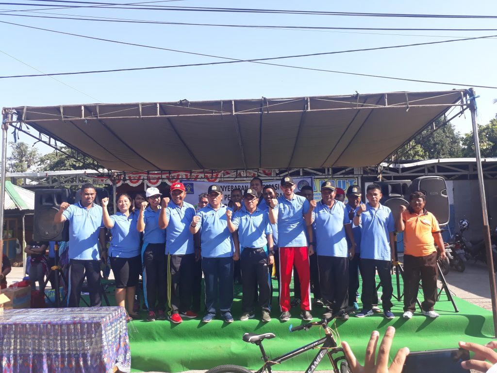 Kantor Imigrasi Kupang Sosialisasi Pelayanan Berbasis Online di CFD