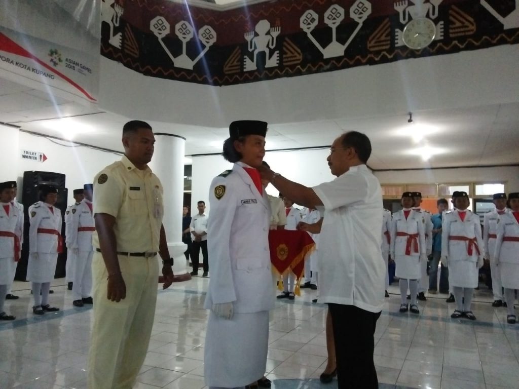 Paskibra Kota Kupang Dikukuhkan