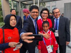 Joni jadi Sasaran Selfie Para Menteri dan Komisioner KPK