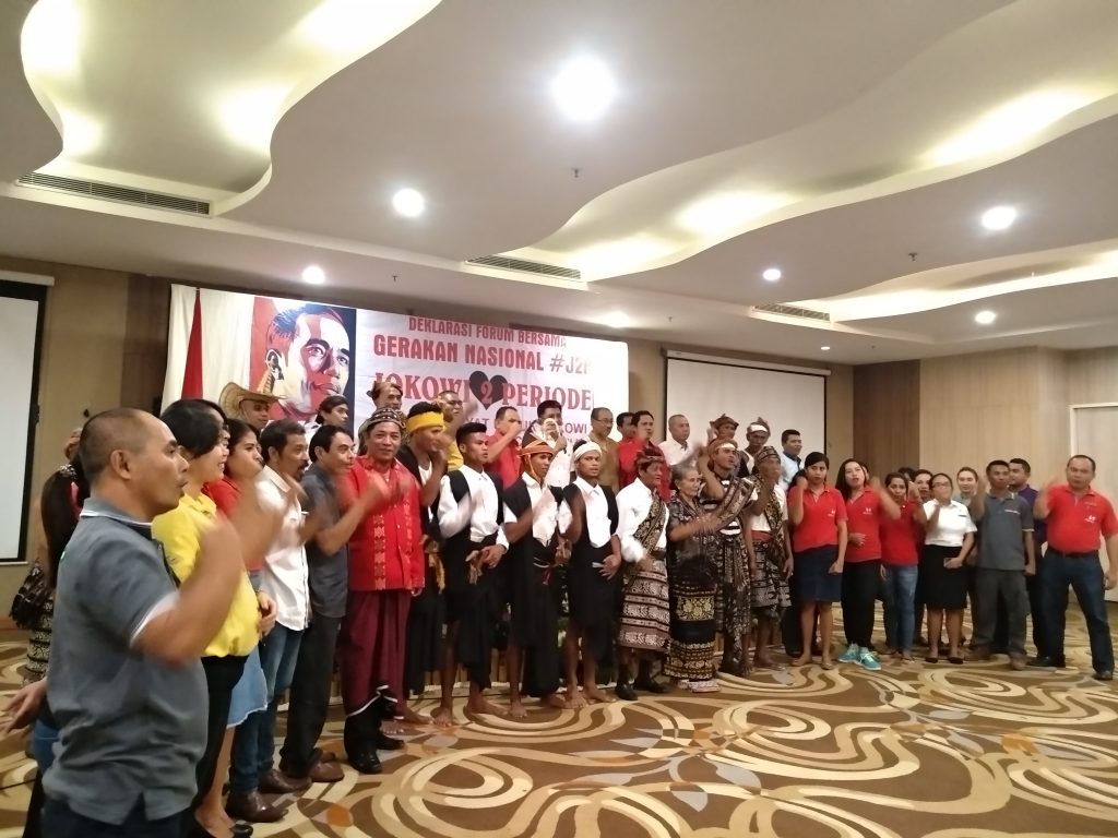 Gernas #J2P NTT Dukung Jokowi Dua Periode