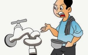 Proyek Jalan Putuskan Jaringan PDAM, 200 Pelanggan Protes Air Macet