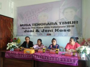 The Voice Kids, Joni-Jeni Minta Dukungan Masyarakat NTT