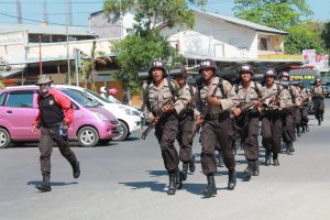 Siswa Brigadir Perbatasan Long March 25 Kilometer