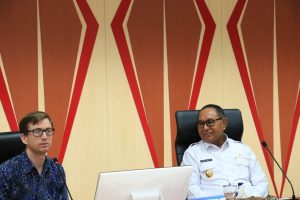 Hari Pertama Bertugas, Wagub NTT Terima Kunjungan Sekretaris Kedubes Australia