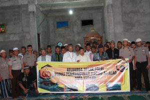 Peduli Pembangunan Masjid, Polisi Sumbang Bahan Bangunan