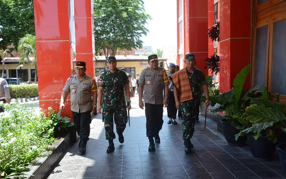 Pangdam Udayana Kunjungi Polda NTT