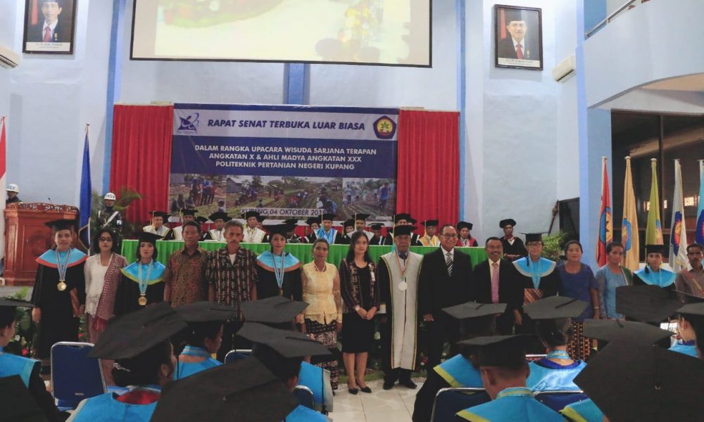 Wagub Ajak Civitas Akademika Politani Wujudkan Visi NTT Bangkit