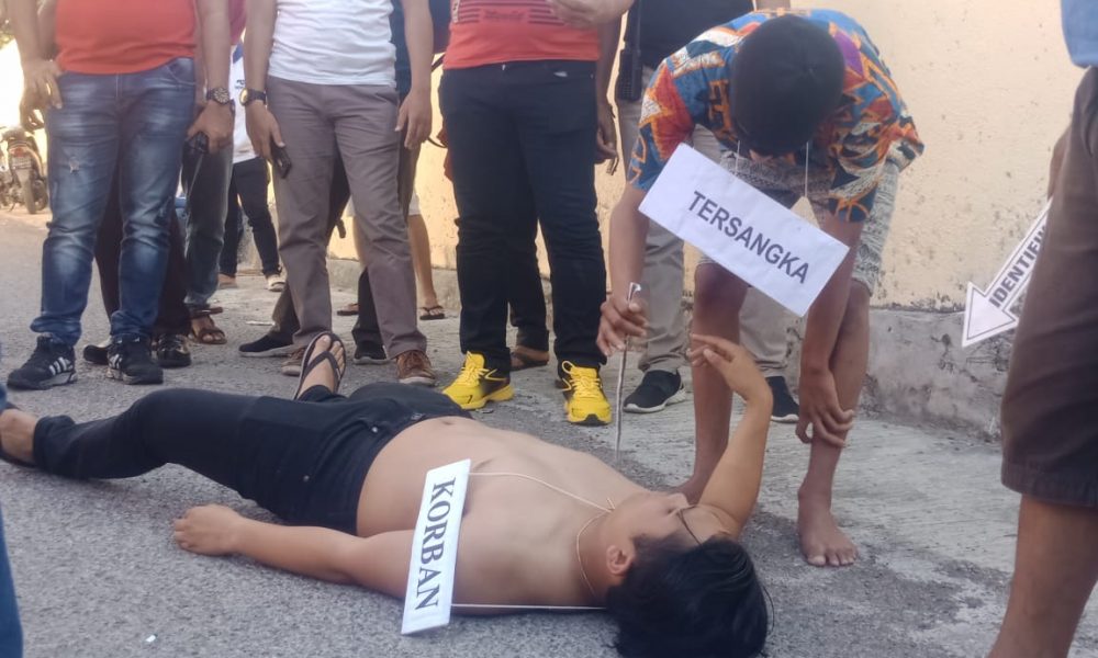 Rekonstruksi Pembunuhan Yanto Blegur, 21 Adegan Diperagakan